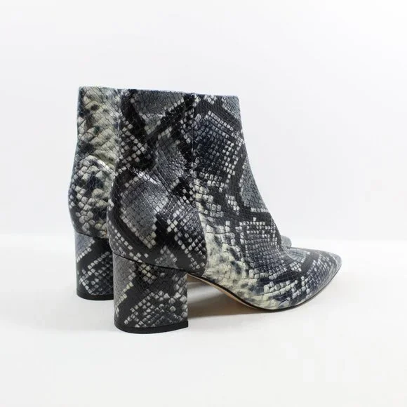 Marc Fisher LTD Womens Jarli 3 Leather Ankle Boot - Multicolor 6.5M - Picture 2 of 5